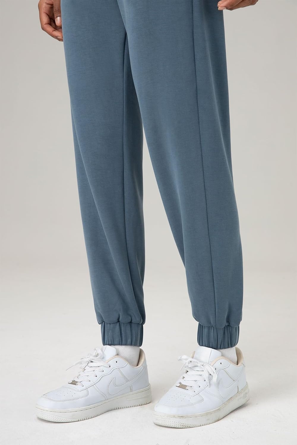 image:imageColorfulkoala Womens High Waisted Ultra Soft Velvra Modal Joggers Running Sweatpants Casual Lounge Pants with PocketsDark Jasper