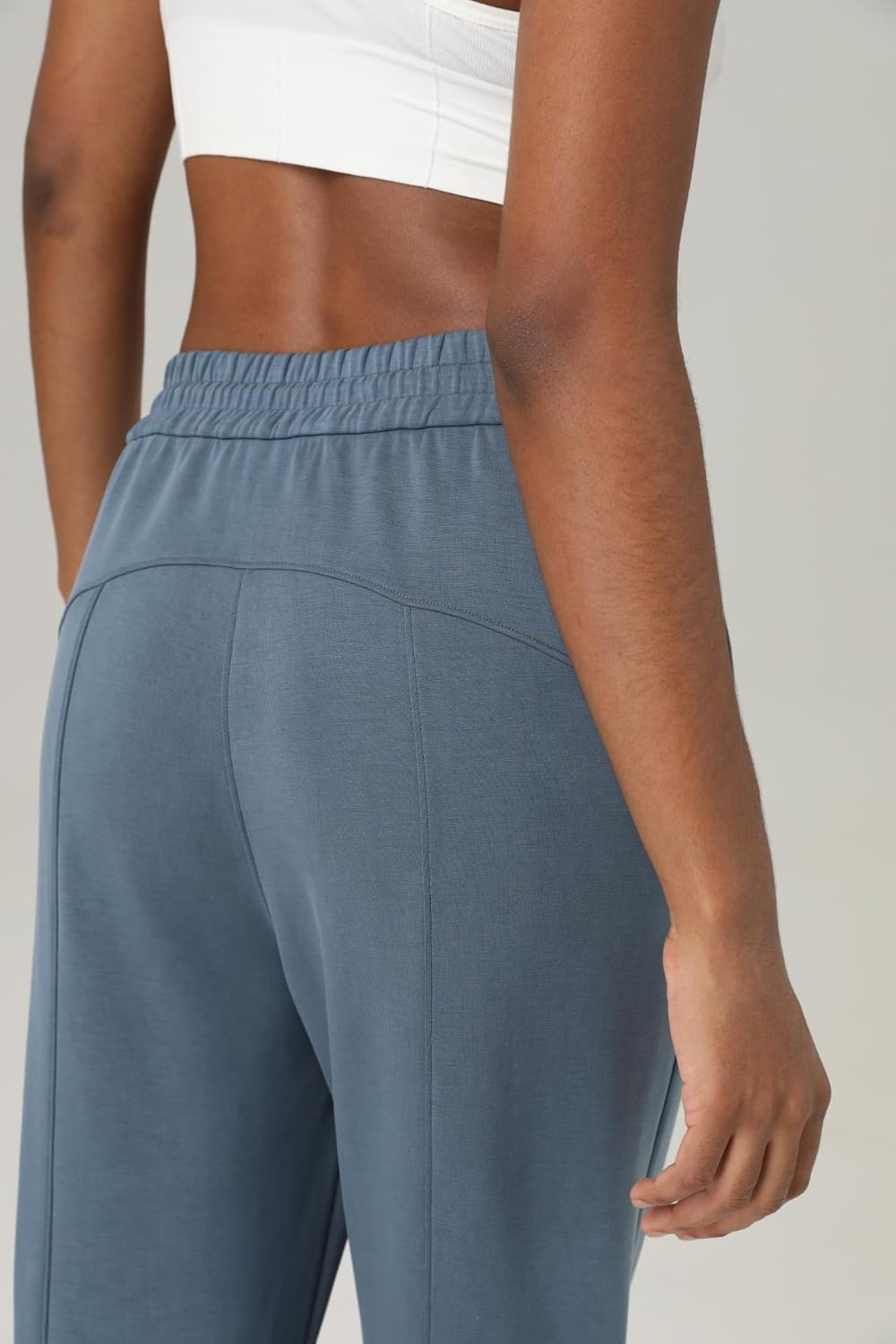 image:imageColorfulkoala Womens High Waisted Ultra Soft Velvra Modal Joggers Running Sweatpants Casual Lounge Pants with PocketsDark Jasper