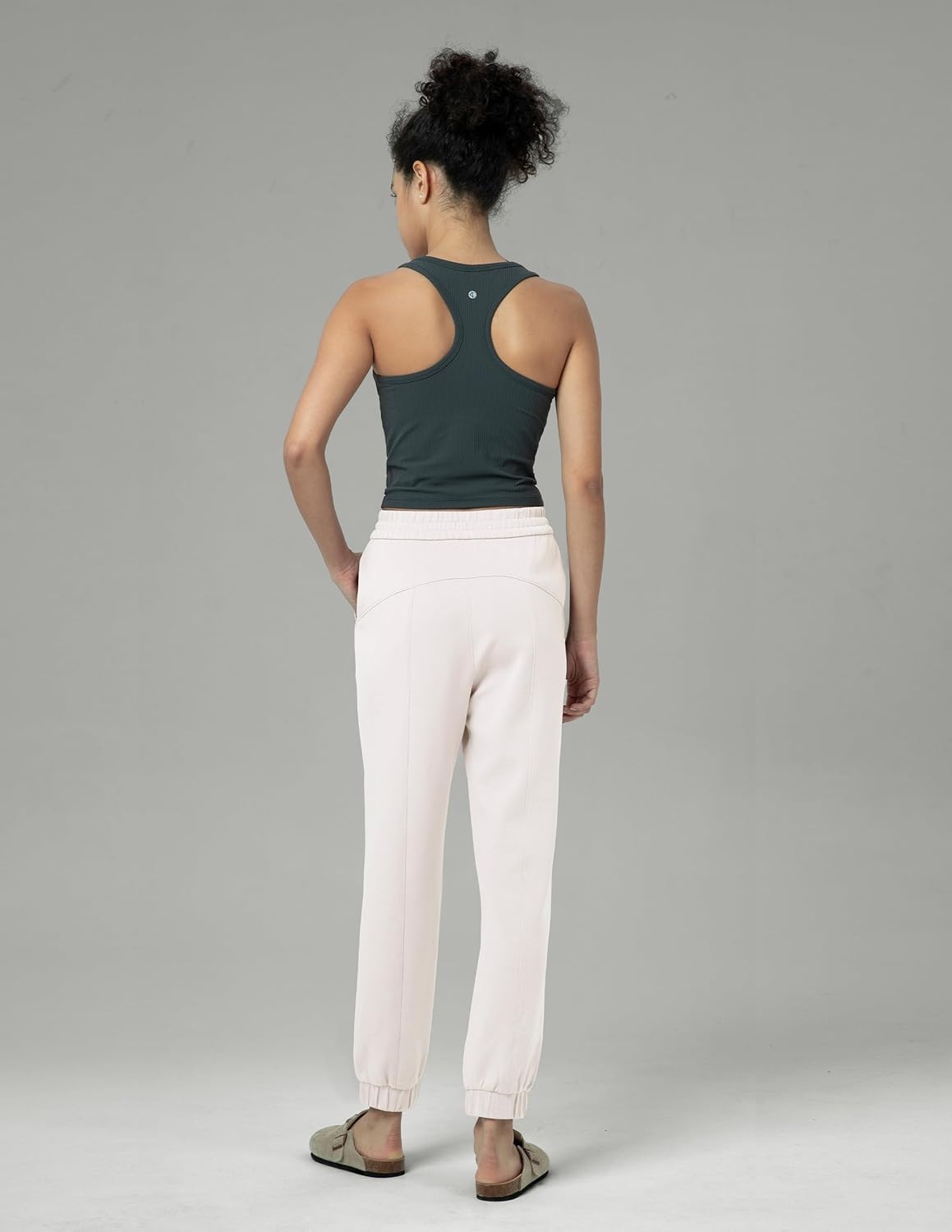 image:imageColorfulkoala Womens High Waisted Ultra Soft Velvra Modal Joggers Running Sweatpants Casual Lounge Pants with PocketsPink Sude