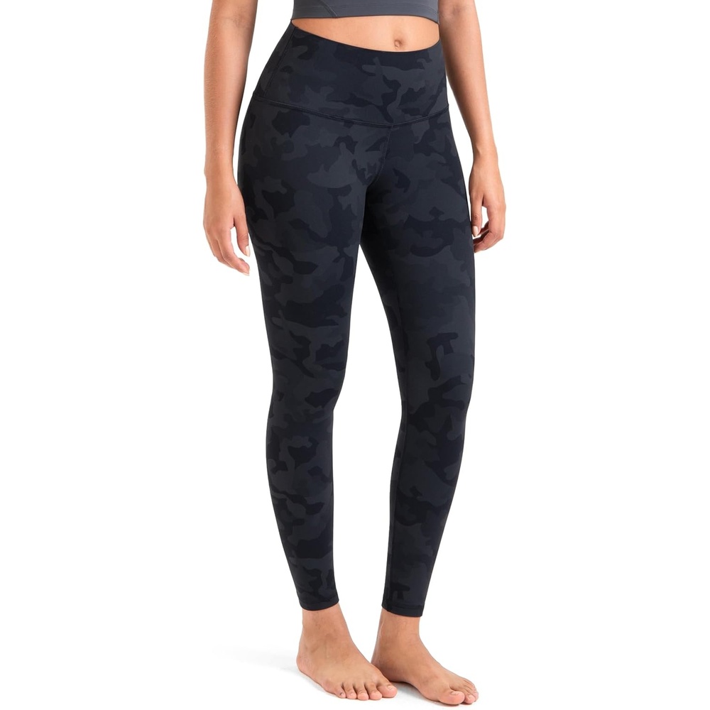 image:imageColorfulkoala Womens Dreamlux High Waisted Workout Leggings 25 28 Inseam Yoga PantsGrey Camouflage