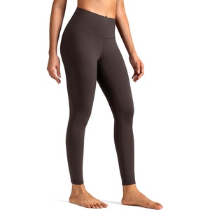 image:imageColorfulkoala Womens Dreamlux High Waisted Workout Leggings 25  28 Inseam Yoga PantsEspresso