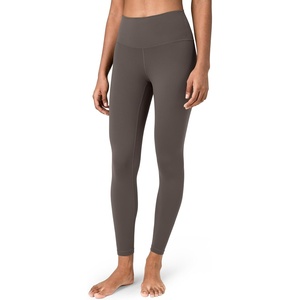 image:imageColorfulkoala Womens Dreamlux High Waisted Workout Leggings 25  28 Inseam Yoga PantsMajor Brown