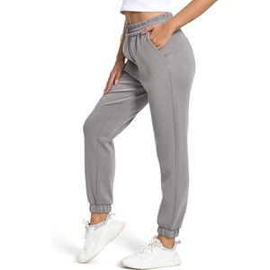 image:imageColorfulkoala Womens High Waisted Ultra Soft Velvra Modal Joggers Running Sweatpants Casual Lounge Pants with PocketsCharcoal Grey