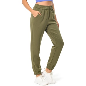 image:imageColorfulkoala Womens High Waisted Ultra Soft Velvra Modal Joggers Running Sweatpants Casual Lounge Pants with PocketsOlive Green