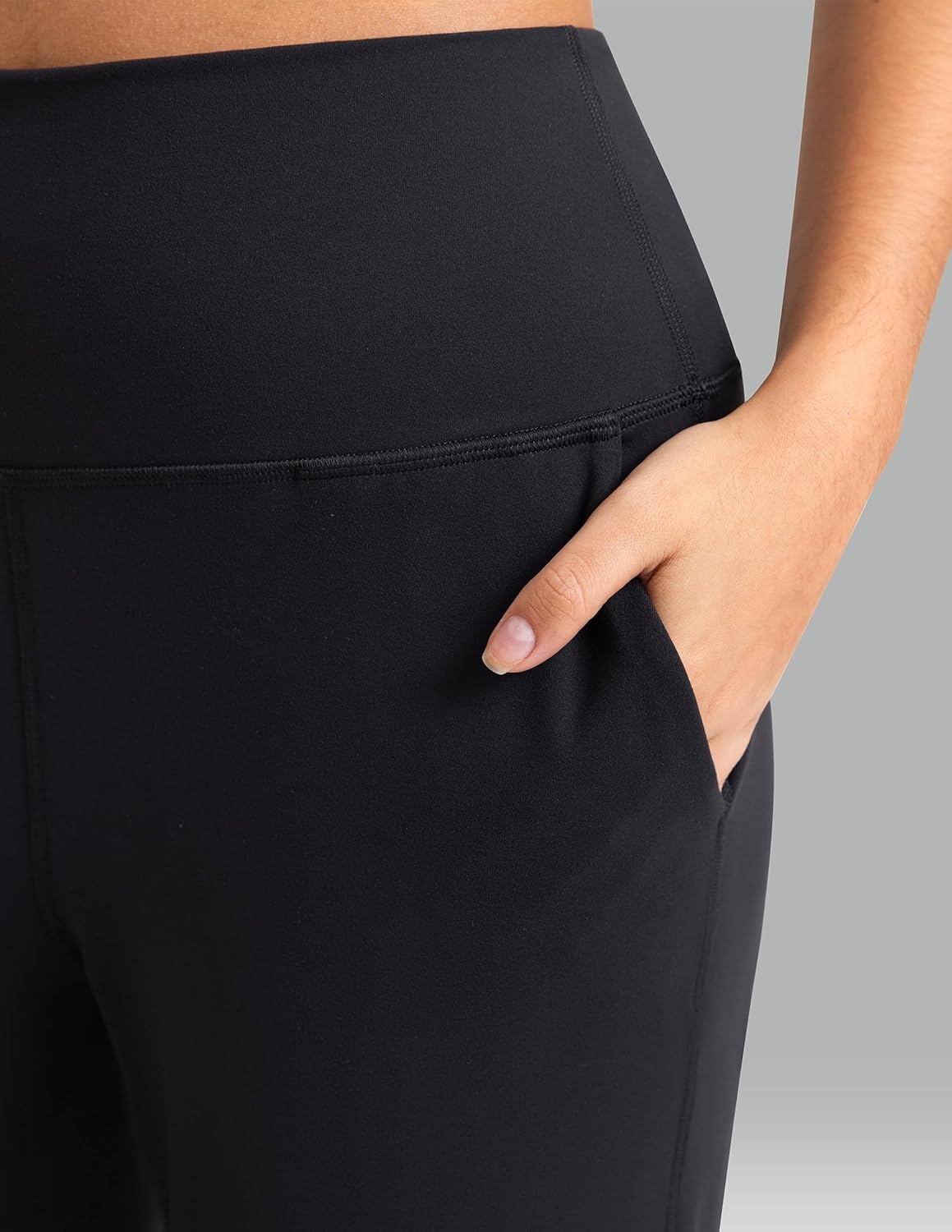 image:imageColorfulkoala Dreamlux Womens HighWaisted Wide Leg Yoga Pants Ultra Soft Casual Lounging Leggings 275295325 InseamBlack