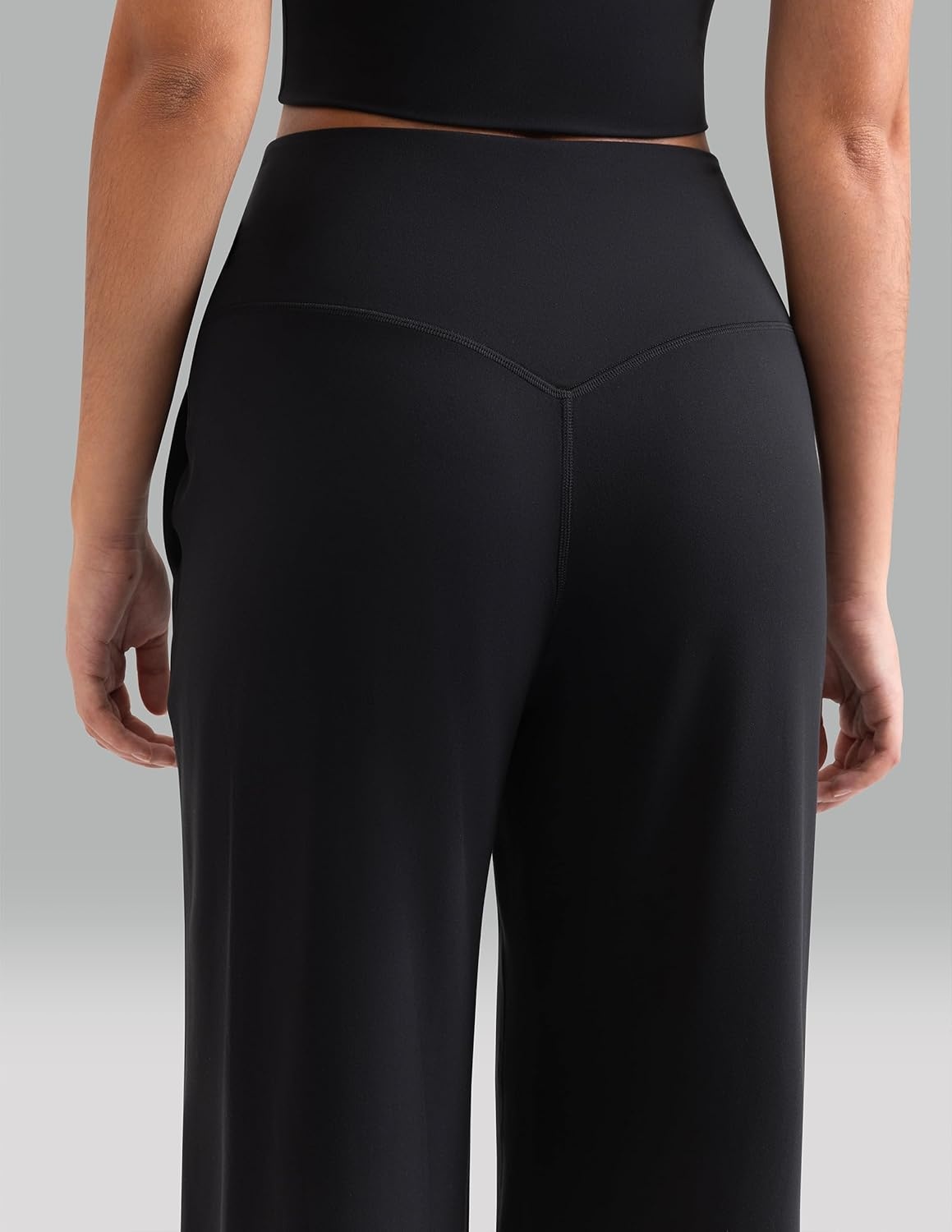 image:imageColorfulkoala Dreamlux Womens HighWaisted Wide Leg Yoga Pants Ultra Soft Casual Lounging Leggings 275295325 InseamBlack