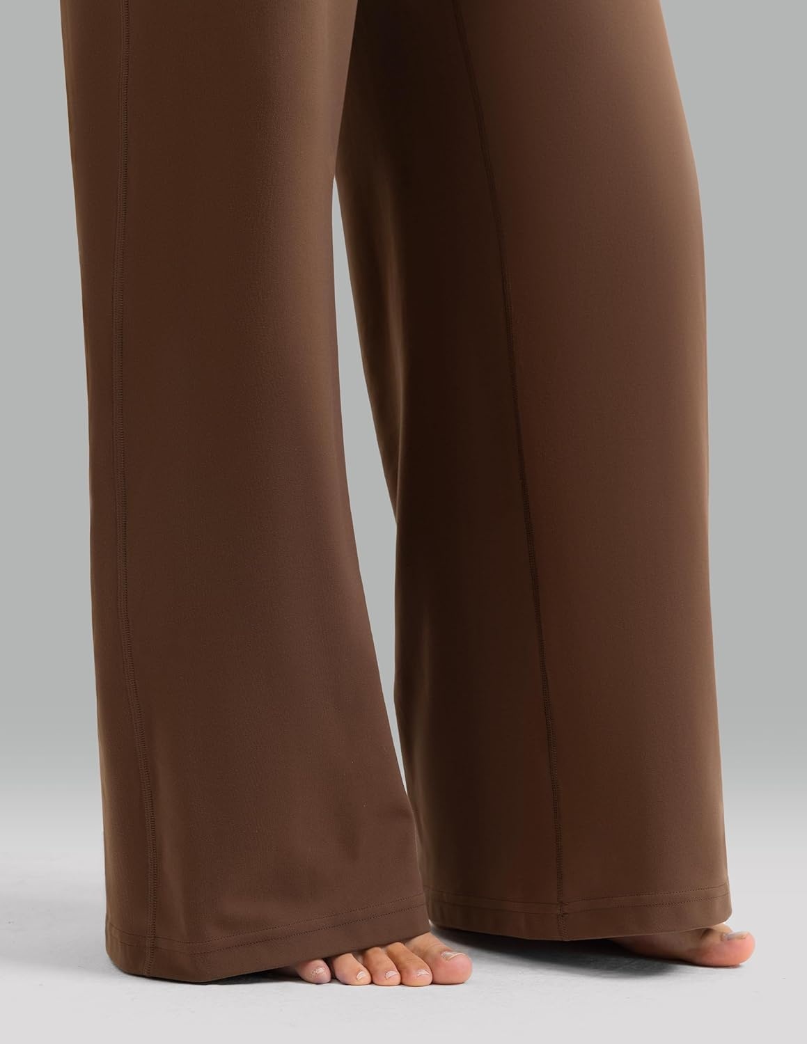 image:imageColorfulkoala Dreamlux Womens HighWaisted Wide Leg Yoga Pants Ultra Soft Casual Lounging Leggings 275295325 InseamCocoa