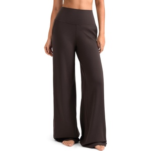 image:imageColorfulkoala Dreamlux Womens HighWaisted Wide Leg Yoga Pants  Ultra Soft Casual Lounging Leggings 275295325 InseamEspresso