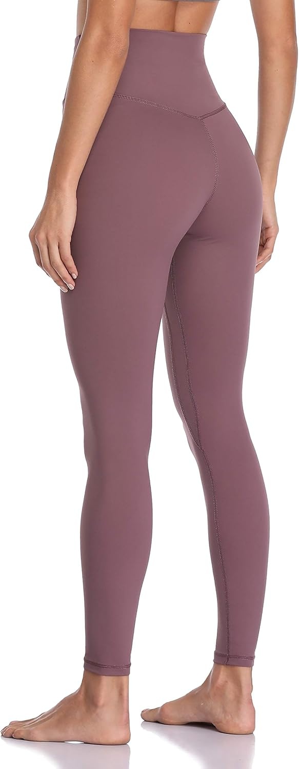 image:imageColorfulkoala Womens Buttery Soft High Waisted Yoga Pants FullLength LeggingsDusty Red