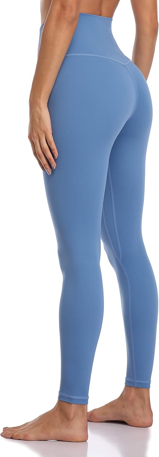 image:imageColorfulkoala Womens Buttery Soft High Waisted Yoga Pants FullLength LeggingsHavelock Blue