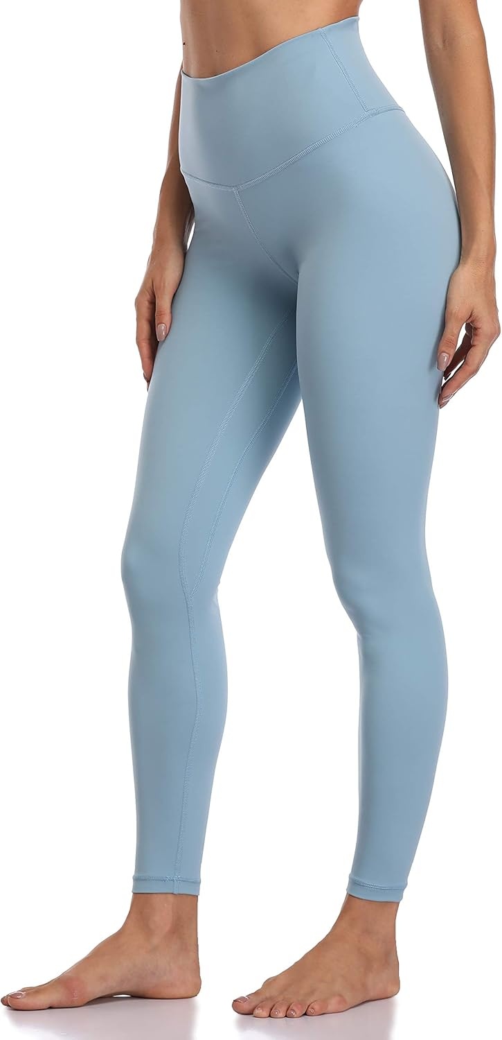 image:imageColorfulkoala Womens Buttery Soft High Waisted Yoga Pants FullLength LeggingsIce Blue