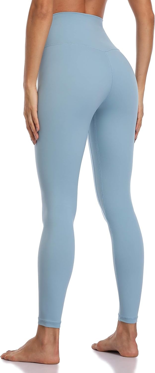 image:imageColorfulkoala Womens Buttery Soft High Waisted Yoga Pants FullLength LeggingsIce Blue