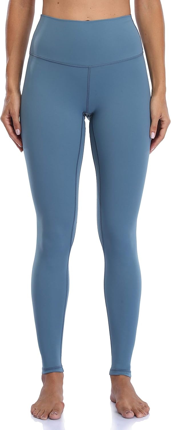 image:imageColorfulkoala Womens Buttery Soft High Waisted Yoga Pants FullLength LeggingsNiagara Blue