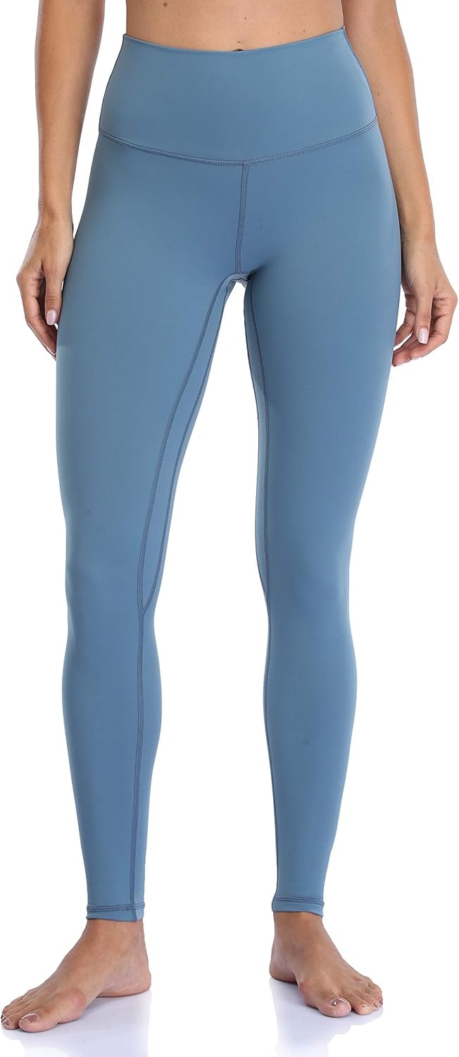 image:imageColorfulkoala Womens Buttery Soft High Waisted Yoga Pants FullLength LeggingsNiagara Blue