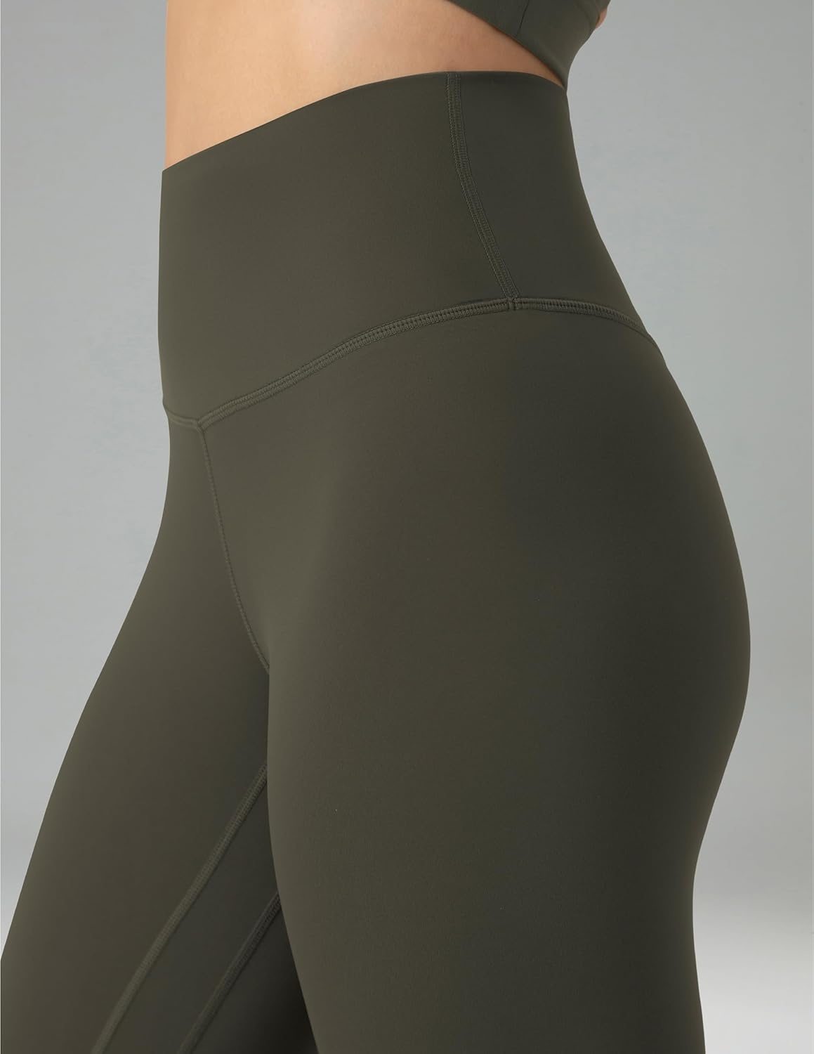 image:imageColorfulkoala Womens Buttery Soft High Waisted Yoga Pants FullLength LeggingsOlive Green