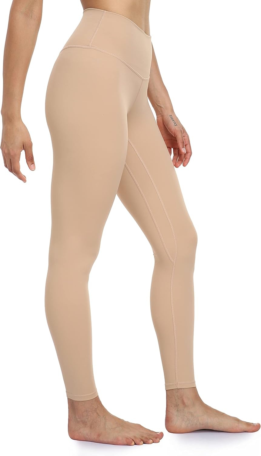 image:imageColorfulkoala Womens Buttery Soft High Waisted Yoga Pants FullLength LeggingsSand