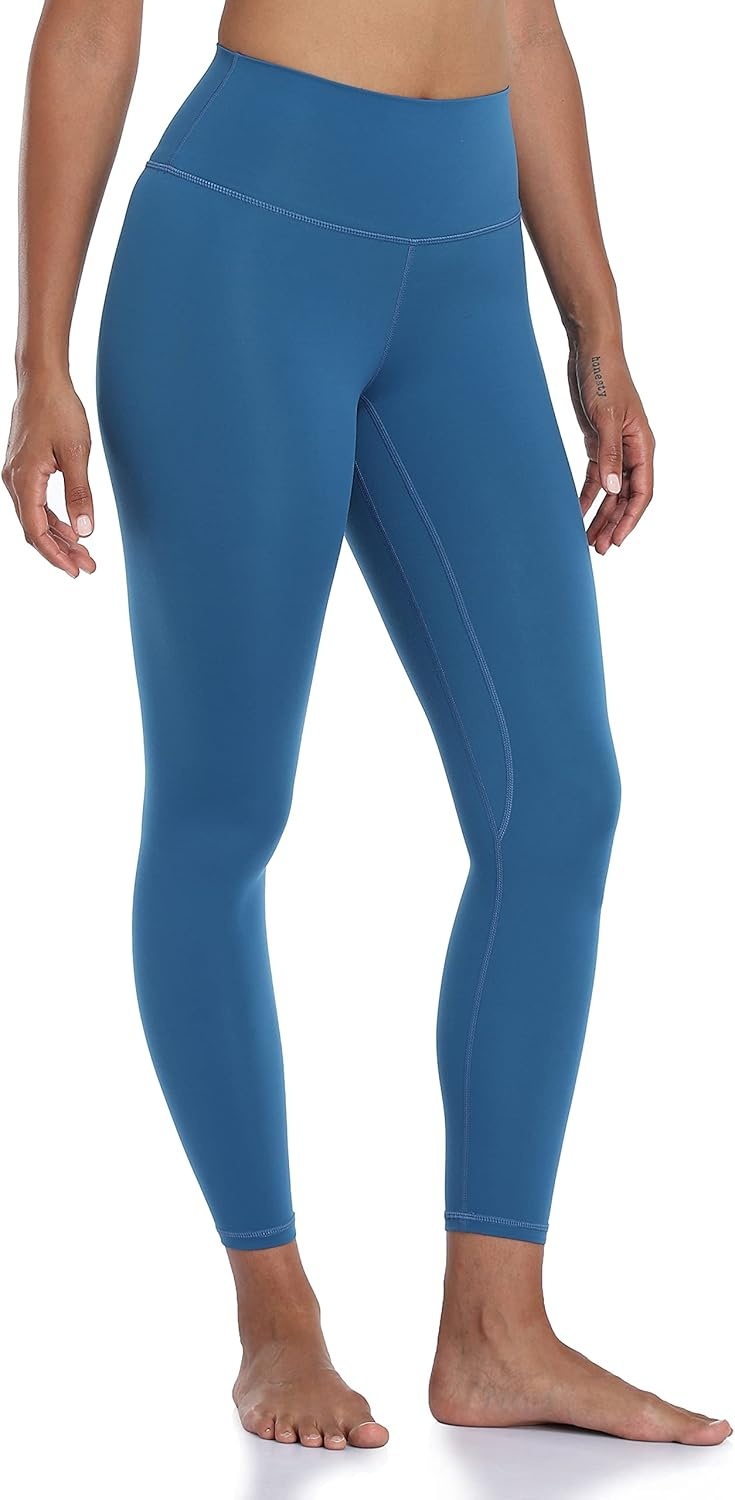 image:imageColorfulkoala Womens High Waisted Yoga Capris 21 Inseam Leggings with PocketsClassic Blue