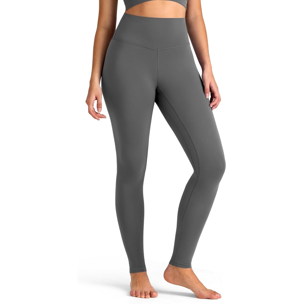 image:imageColorfulkoala Womens Buttery Soft High Waisted Yoga Pants FullLength LeggingsCharcoal Grey