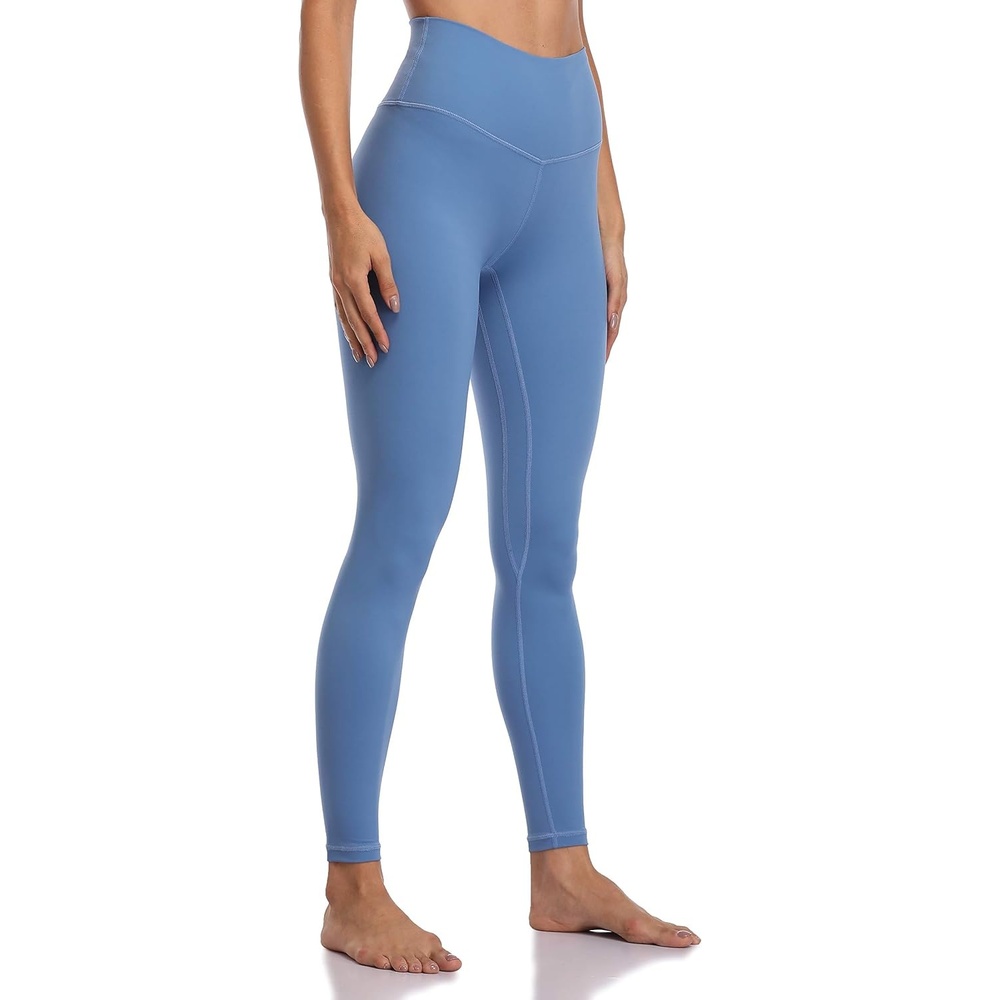 image:imageColorfulkoala Womens Buttery Soft High Waisted Yoga Pants FullLength LeggingsHavelock Blue
