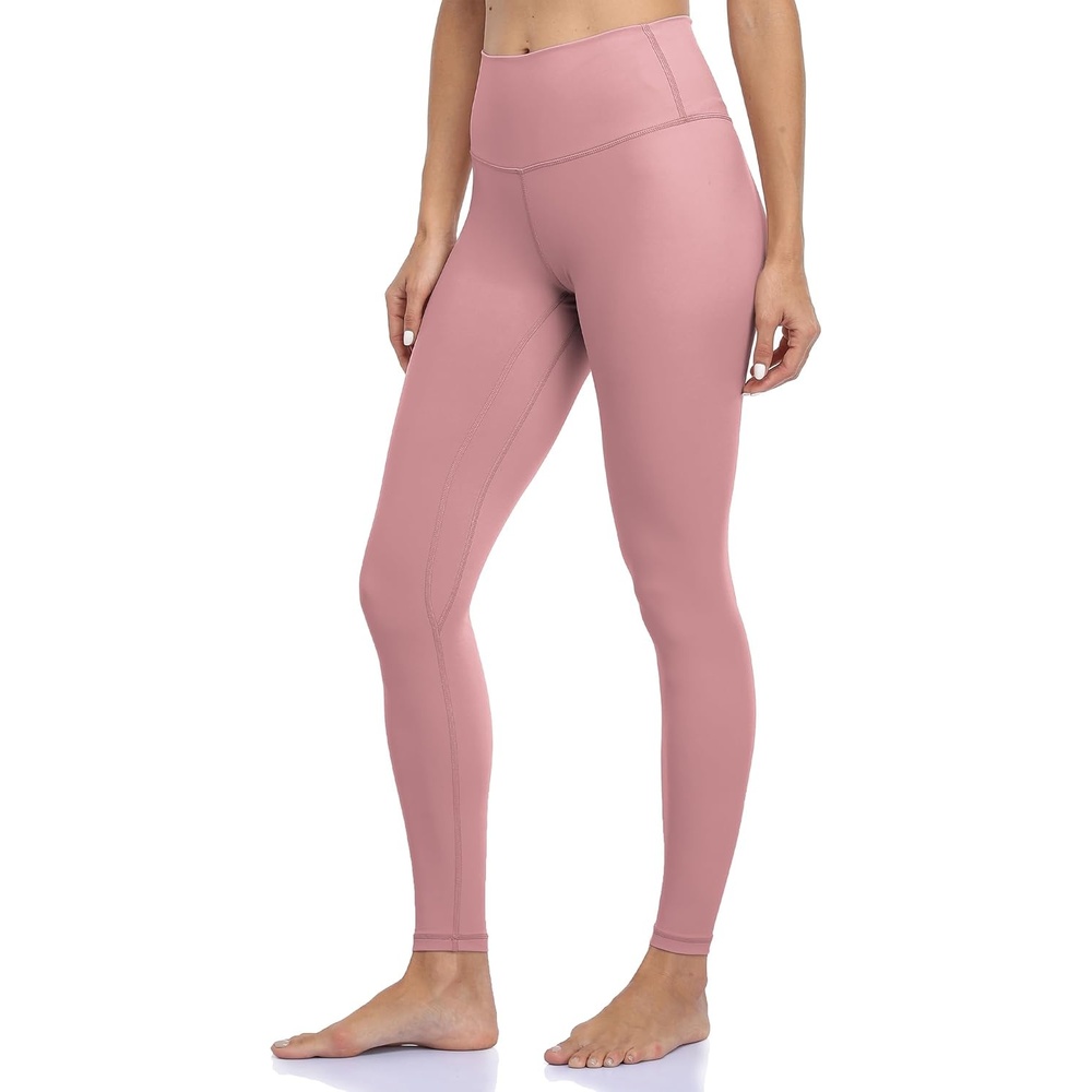 image:imageColorfulkoala Womens Buttery Soft High Waisted Yoga Pants FullLength LeggingsMauve Pink
