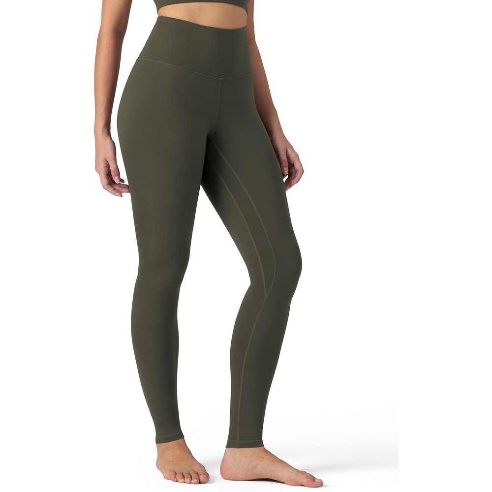 image:imageColorfulkoala Womens Buttery Soft High Waisted Yoga Pants FullLength LeggingsOlive Green