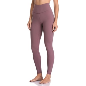 image:imageColorfulkoala Womens Buttery Soft High Waisted Yoga Pants FullLength LeggingsDusty Red