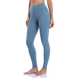 image:imageColorfulkoala Womens Buttery Soft High Waisted Yoga Pants FullLength LeggingsNiagara Blue