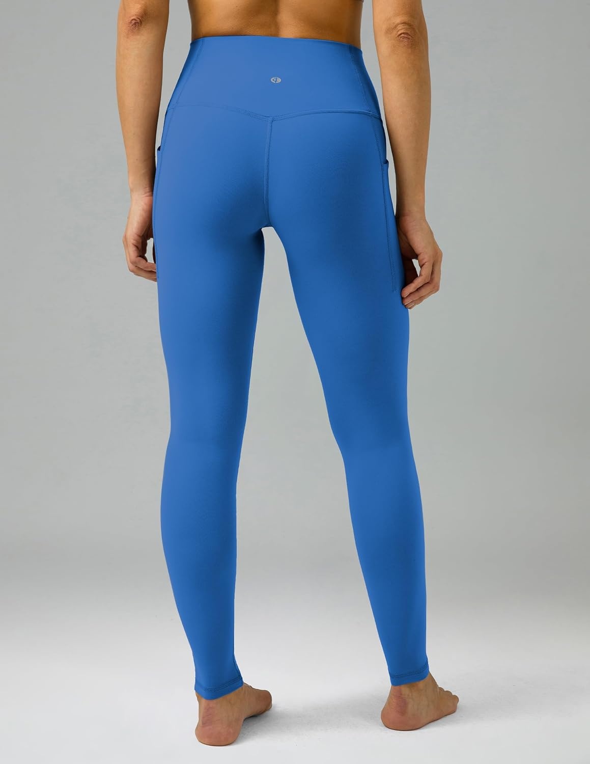 image:imageColorfulkoala Womens Dreamlux High Waisted Workout Leggings 25 28 Inseam Yoga Pants with PocketsBaleine Blue