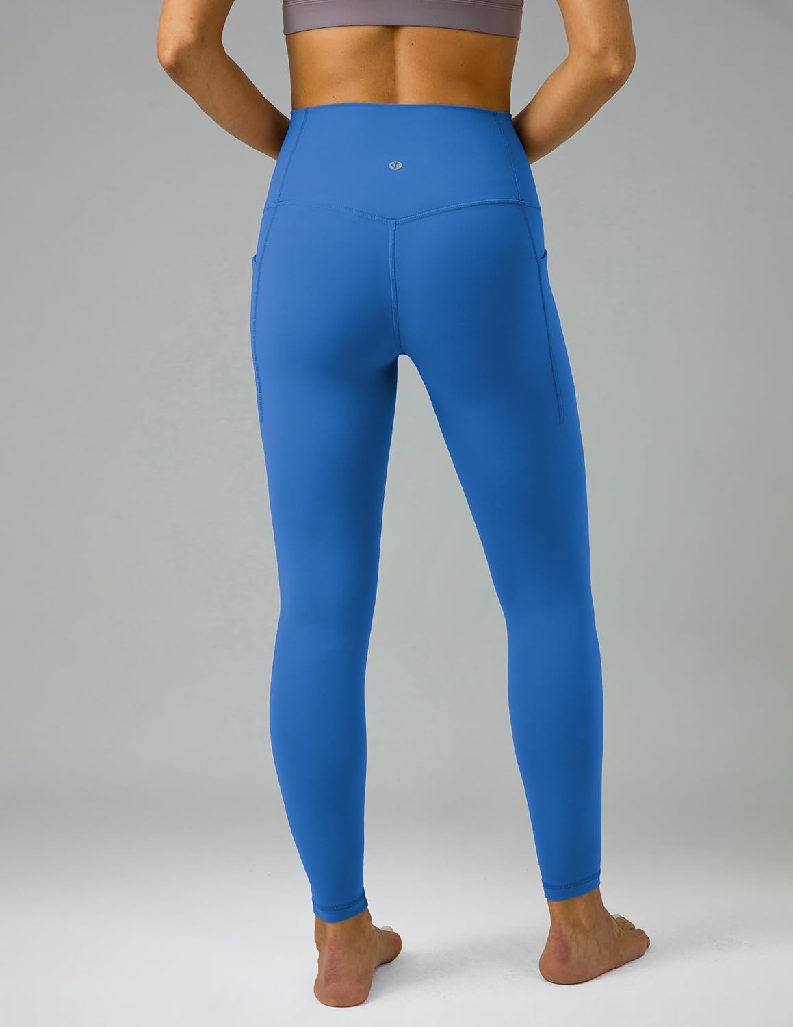 image:imageColorfulkoala Womens Dreamlux High Waisted Workout Leggings 25 28 Inseam Yoga Pants with PocketsBaleine Blue