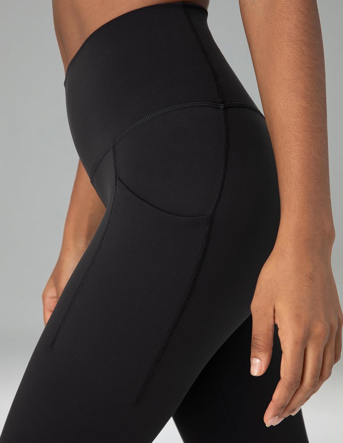 image:imageColorfulkoala Womens Dreamlux High Waisted Workout Leggings 25 28 Inseam Yoga Pants with PocketsBlack