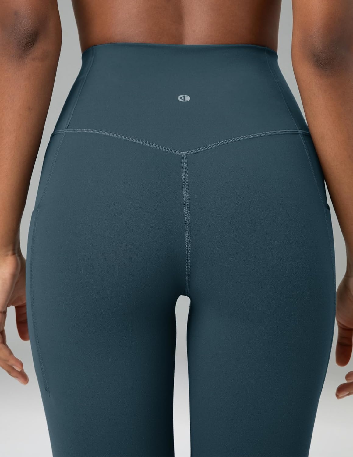 image:imageColorfulkoala Womens Dreamlux High Waisted Workout Leggings 25 28 Inseam Yoga Pants with PocketsDark Jasper