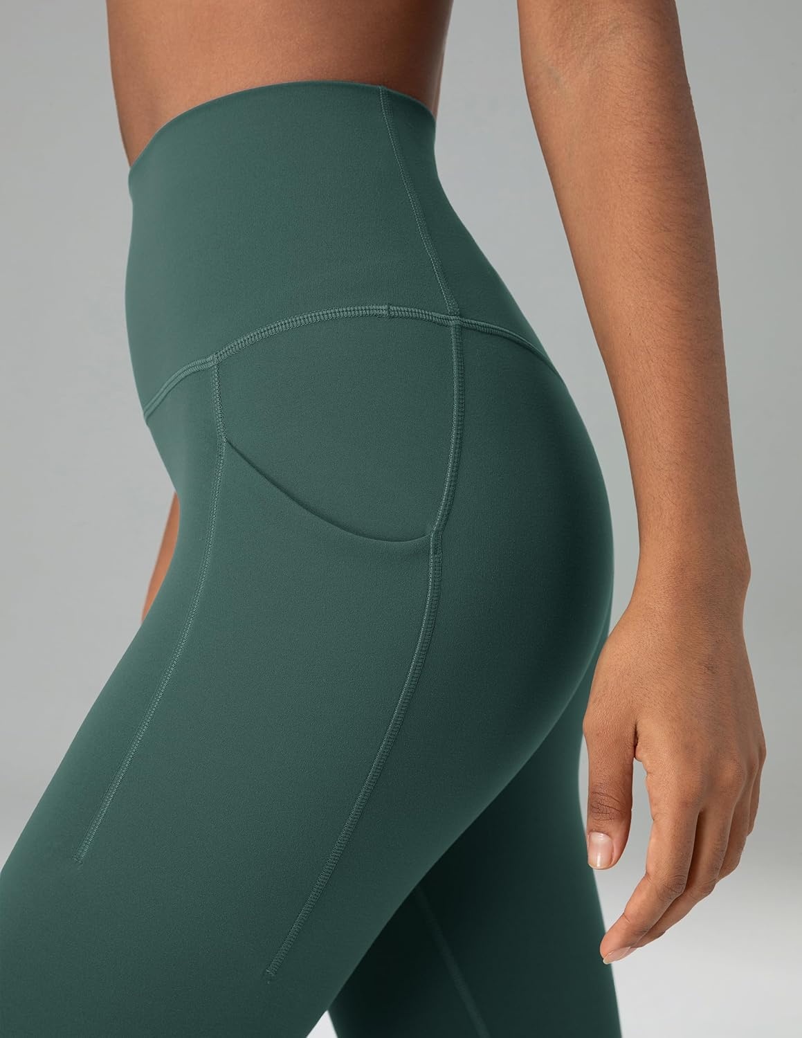 image:imageColorfulkoala Womens Dreamlux High Waisted Workout Leggings 25 28 Inseam Yoga Pants with PocketsPine Grove