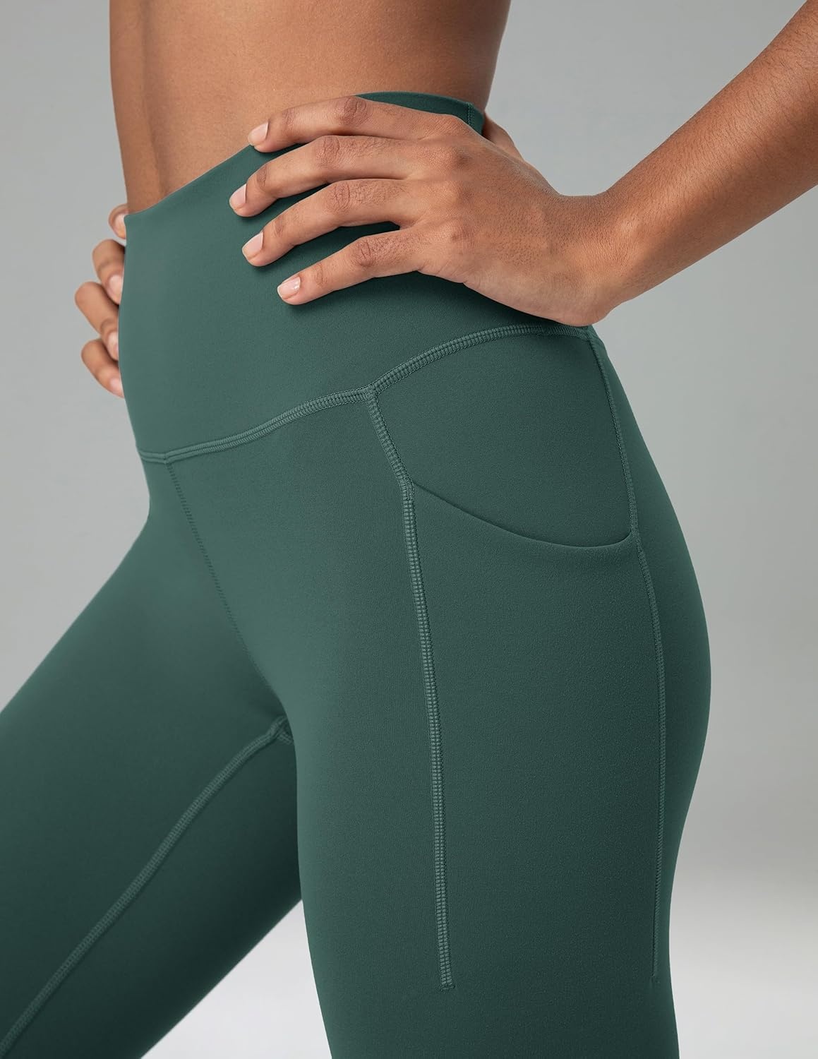 image:imageColorfulkoala Womens Dreamlux High Waisted Workout Leggings 25 28 Inseam Yoga Pants with PocketsPine Grove