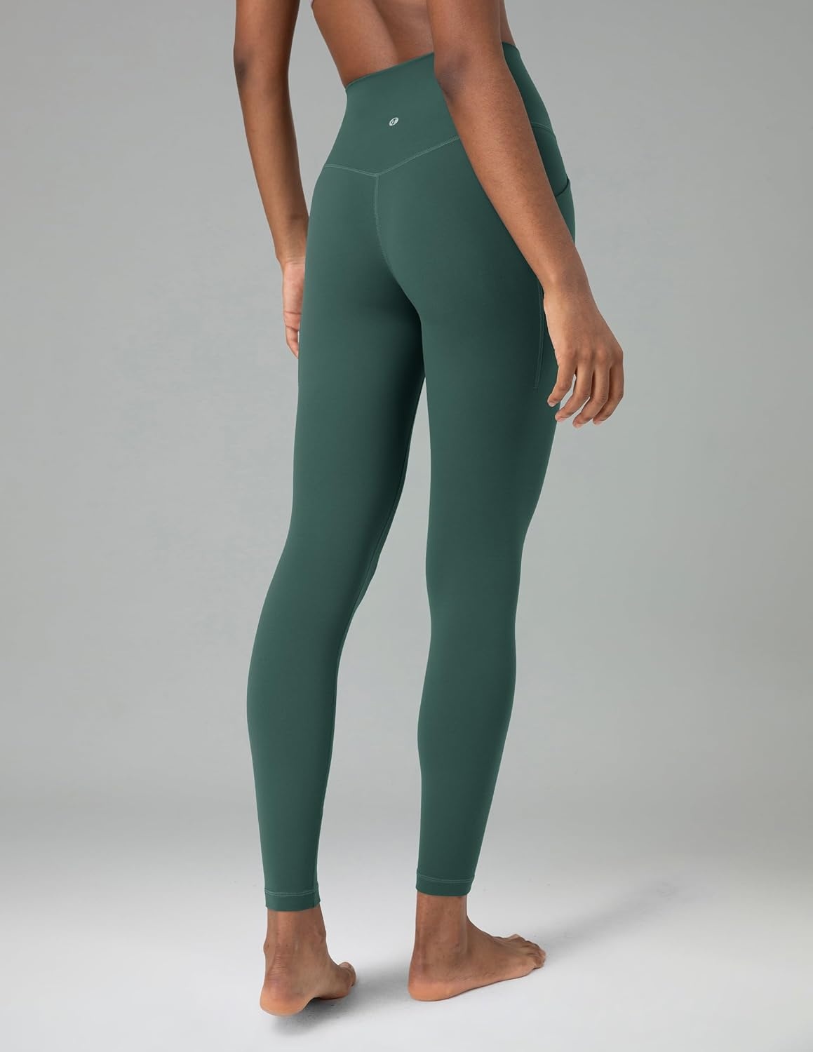 image:imageColorfulkoala Womens Dreamlux High Waisted Workout Leggings 25 28 Inseam Yoga Pants with PocketsPine Grove