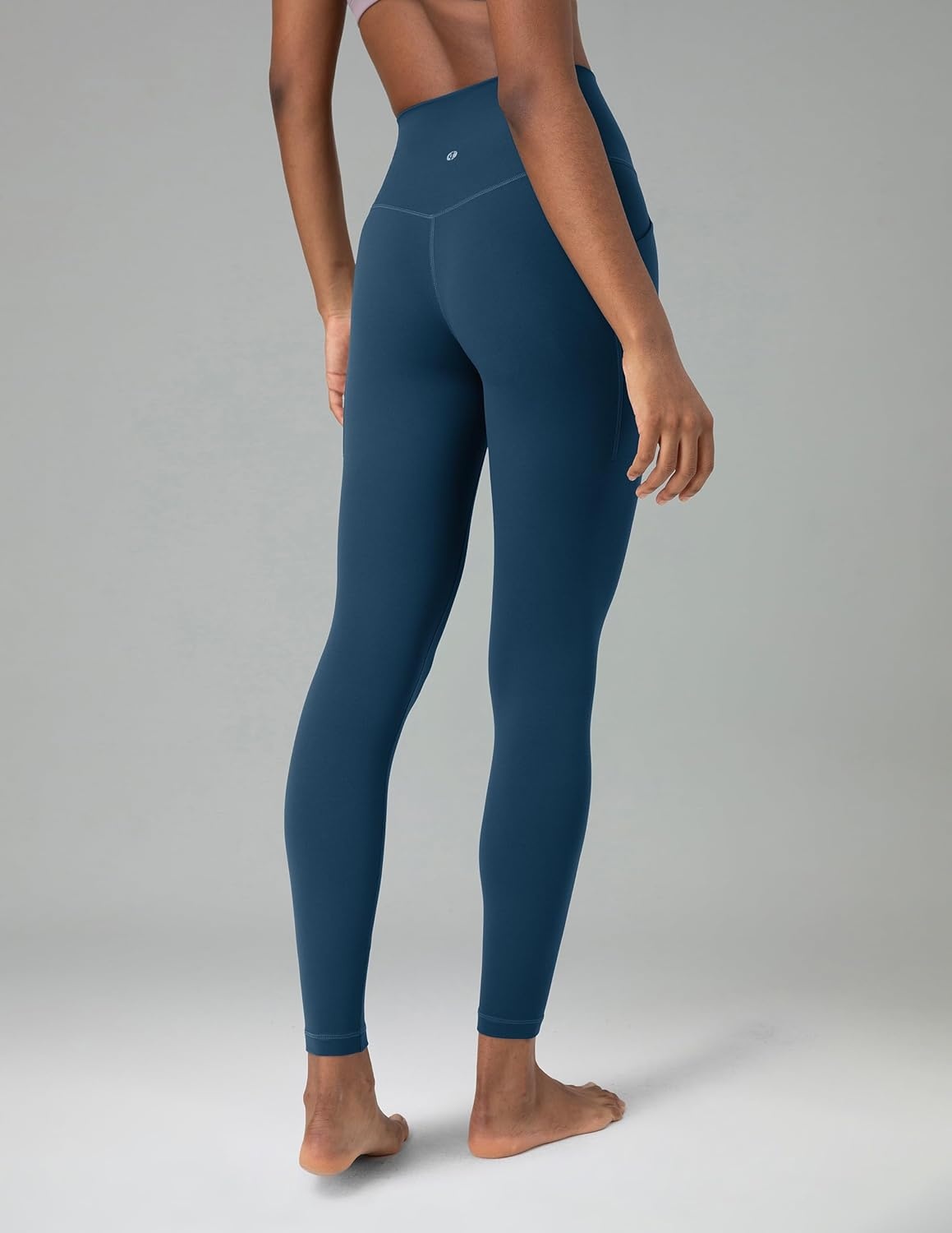 image:imageColorfulkoala Womens Dreamlux High Waisted Workout Leggings 25 28 Inseam Yoga Pants with PocketsTitan