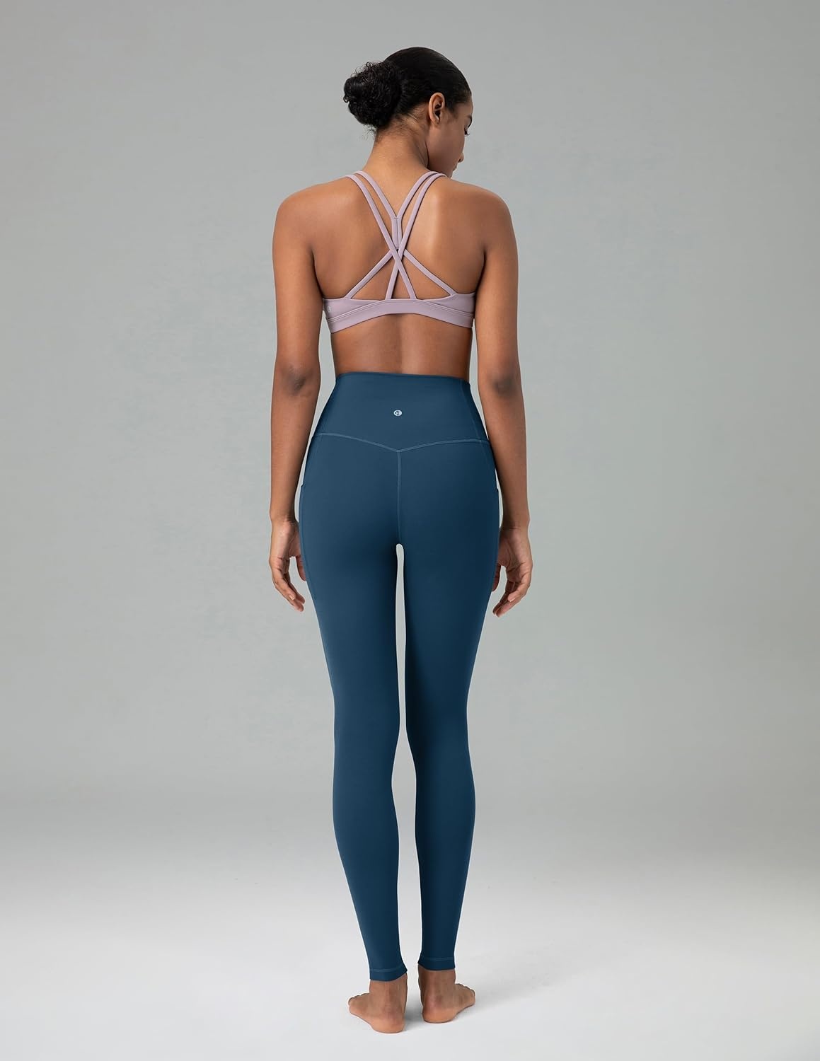 image:imageColorfulkoala Womens Dreamlux High Waisted Workout Leggings 25 28 Inseam Yoga Pants with PocketsTitan