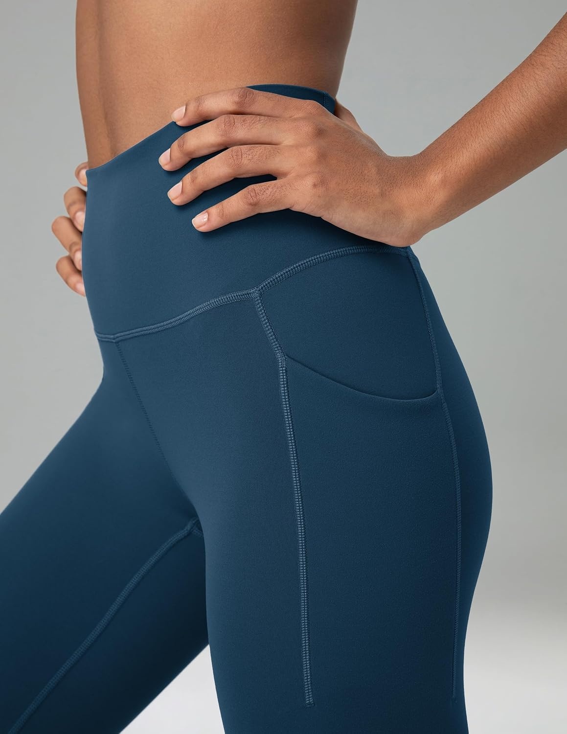 image:imageColorfulkoala Womens Dreamlux High Waisted Workout Leggings 25 28 Inseam Yoga Pants with PocketsTitan