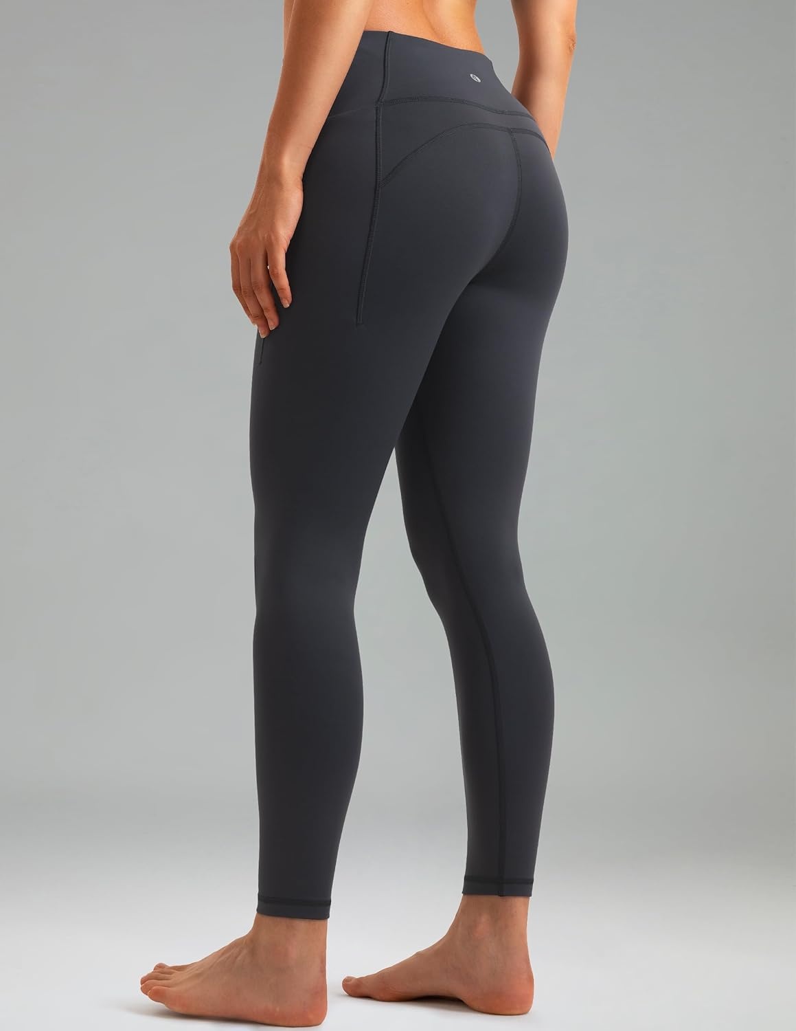image:imageColorfulkoala Womens Fleece Lined Leggings 265 with Pockets Thermal Casual Workout No Front Seam Yoga Pants Winter WarmBlue Ink