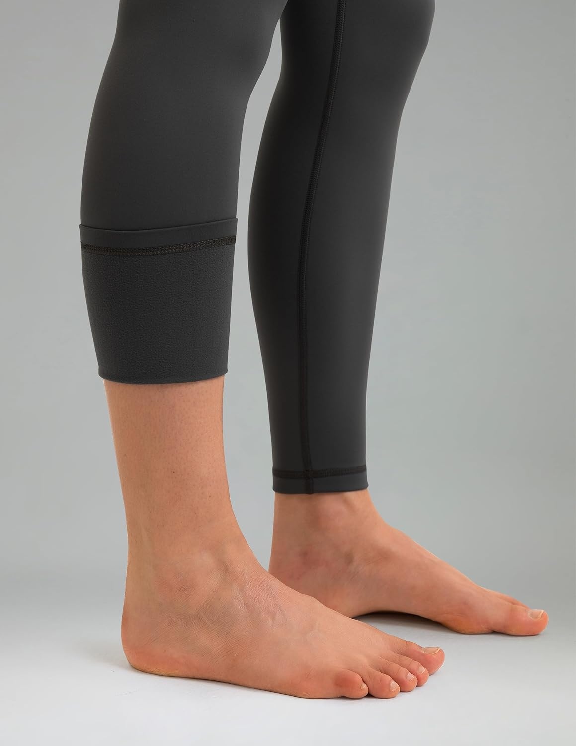 image:imageColorfulkoala Womens Fleece Lined Leggings 265 with Pockets Thermal Casual Workout No Front Seam Yoga Pants Winter WarmDark Carbon
