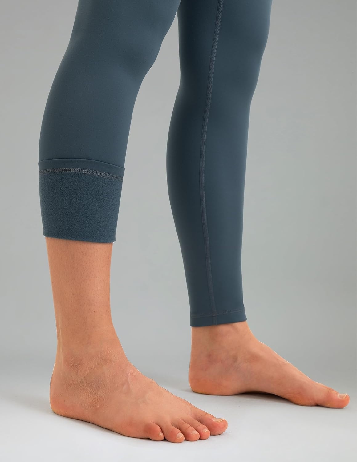 image:imageColorfulkoala Womens Fleece Lined Leggings 265 with Pockets Thermal Casual Workout No Front Seam Yoga Pants Winter WarmDark Jasper