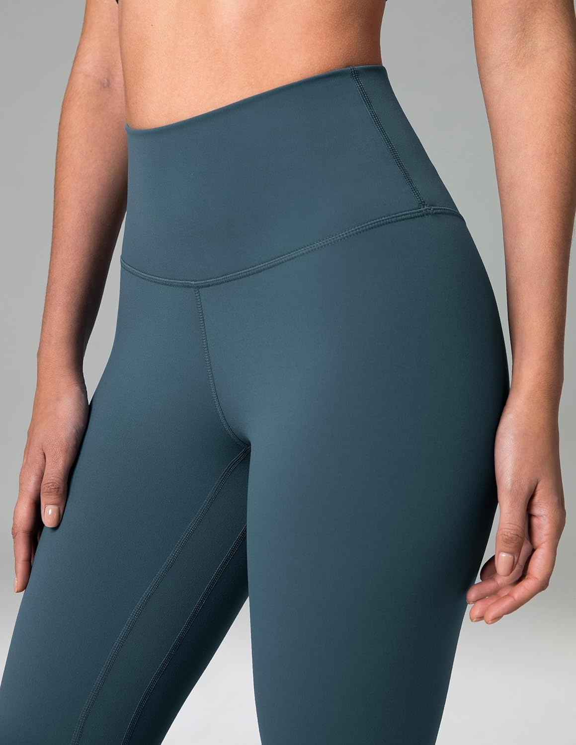 image:imageColorfulkoala Womens High Waisted Leggings for Women 28 Inseam Tummy Control Leggings Full Length Buttery Soft Yoga PantsDark Jasper