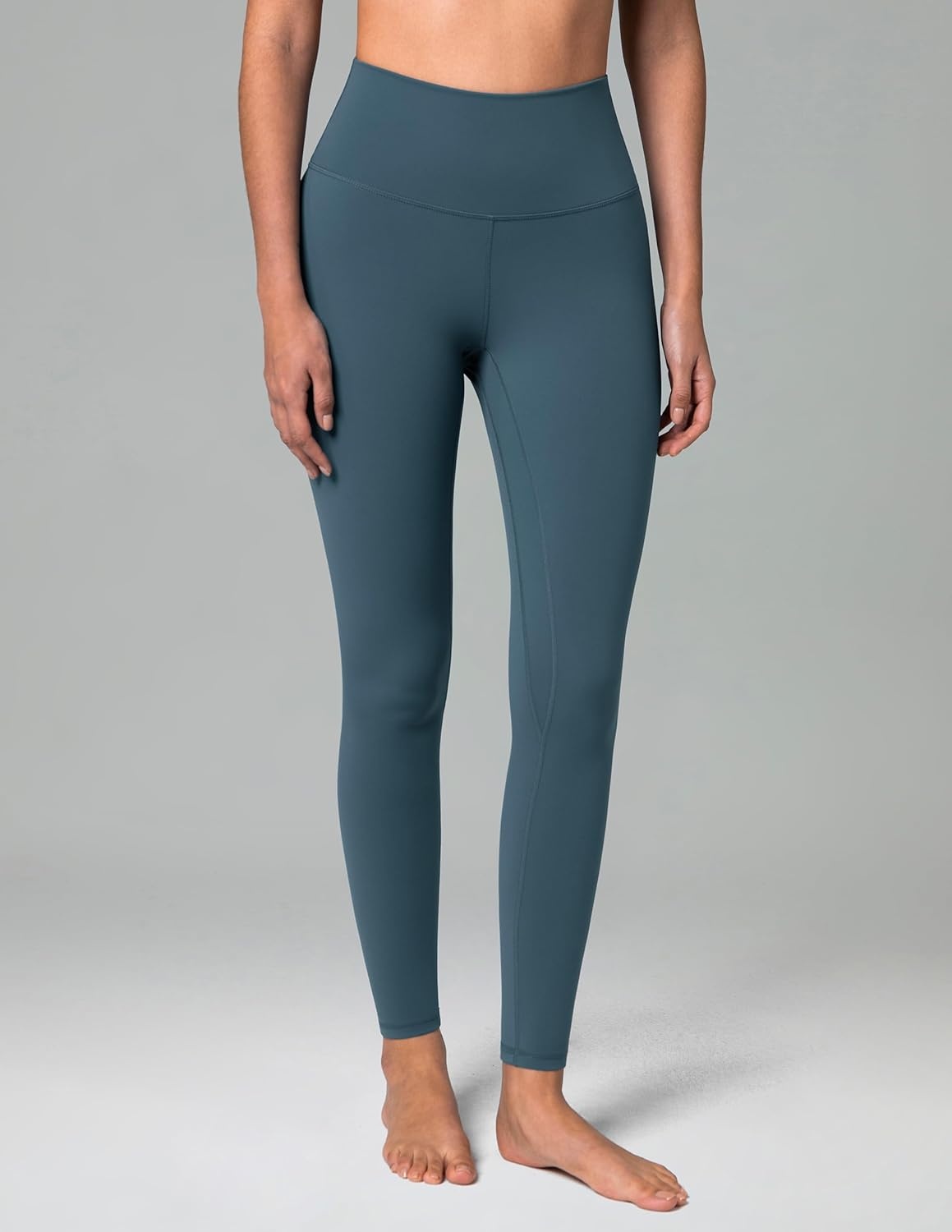 image:imageColorfulkoala Womens High Waisted Leggings for Women 28 Inseam Tummy Control Leggings Full Length Buttery Soft Yoga PantsDark Jasper