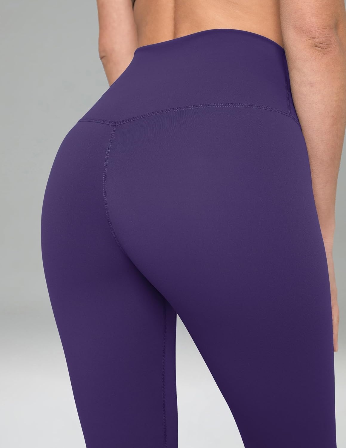 image:imageColorfulkoala Womens High Waisted Leggings for Women 28 Inseam Tummy Control Leggings Full Length Buttery Soft Yoga PantsMulberry Purple