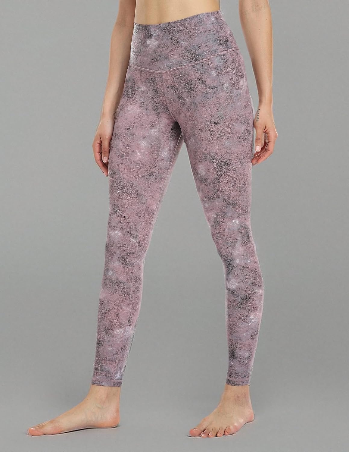 image:imageColorfulkoala Womens High Waisted Matte Faux Leather Leggings Full Length Yoga PantsGlossy Pink