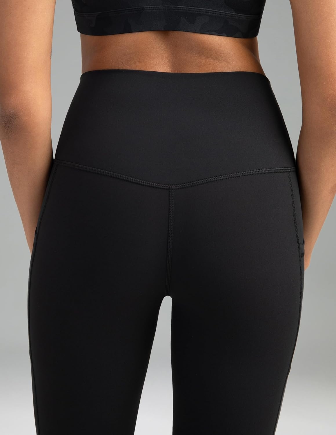 image:imageColorfulkoala Womens High Waisted Yoga Pants 78 Length Leggings with PocketsBlack