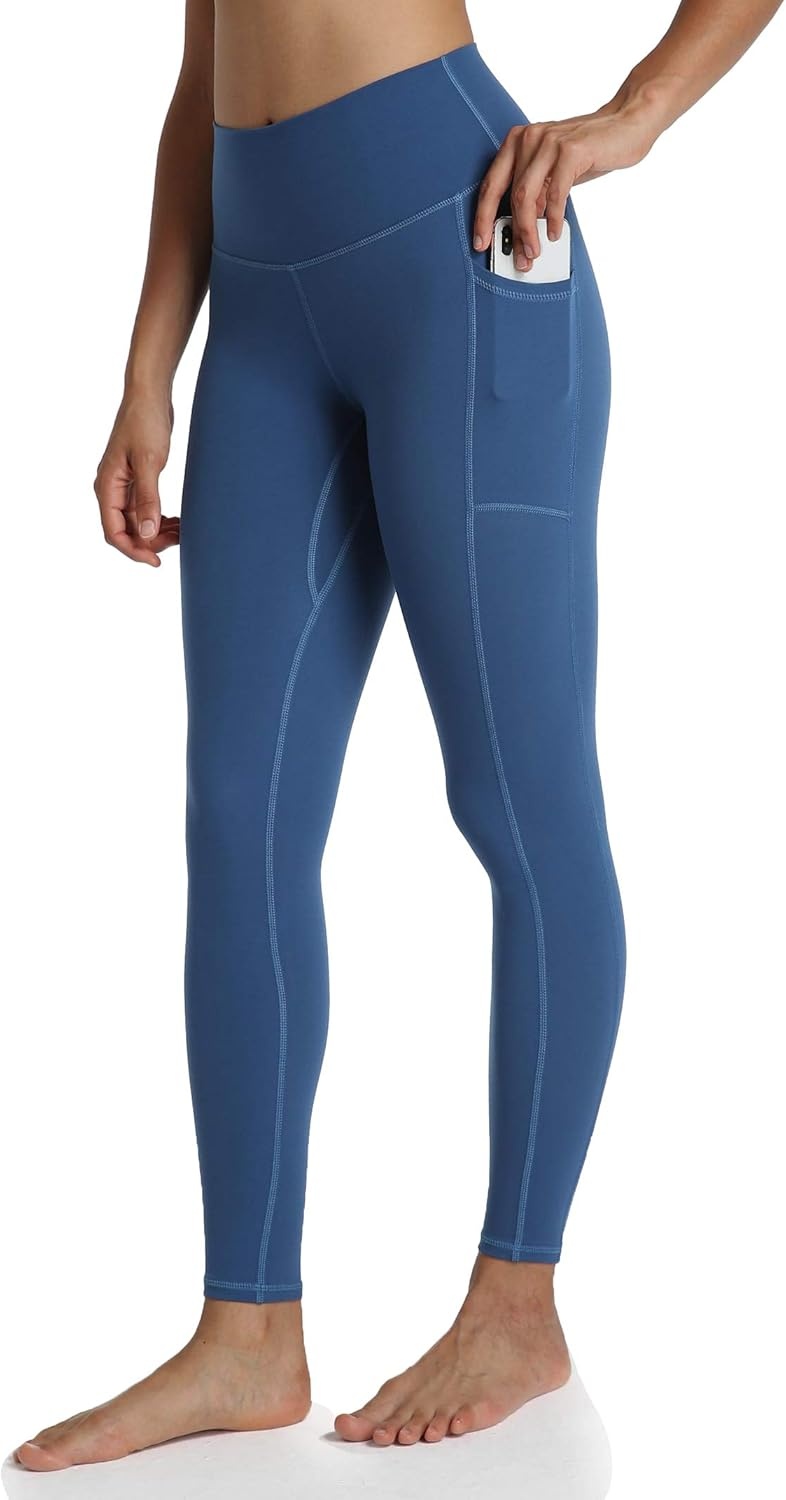 image:imageColorfulkoala Womens High Waisted Yoga Pants 78 Length Leggings with PocketsBlue Grouper
