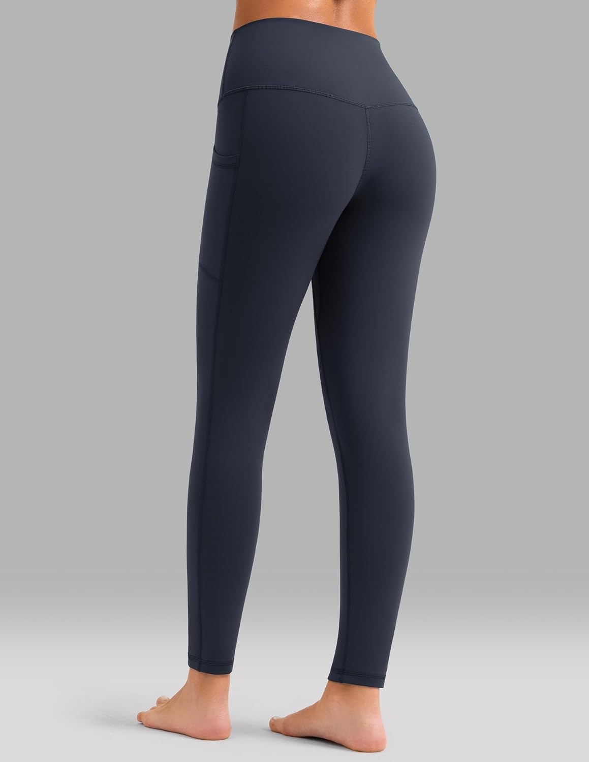 image:imageColorfulkoala Womens High Waisted Yoga Pants 78 Length Leggings with PocketsBlue Ink