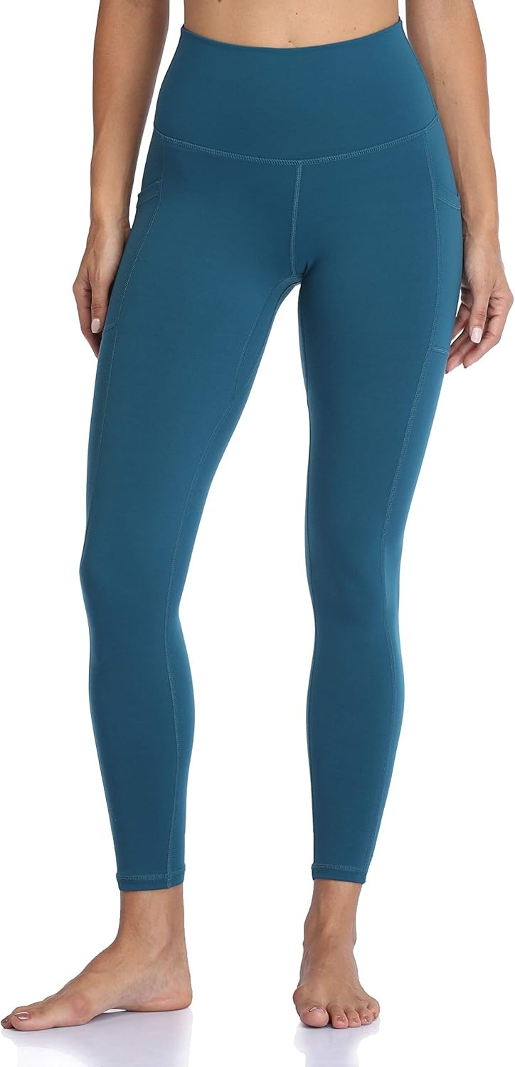image:imageColorfulkoala Womens High Waisted Yoga Pants 78 Length Leggings with PocketsDark Teal