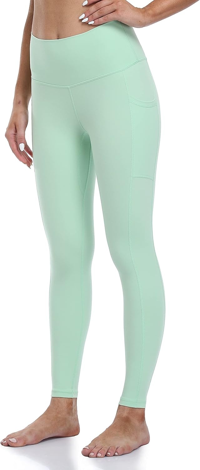 image:imageColorfulkoala Womens High Waisted Yoga Pants 78 Length Leggings with PocketsMint Green