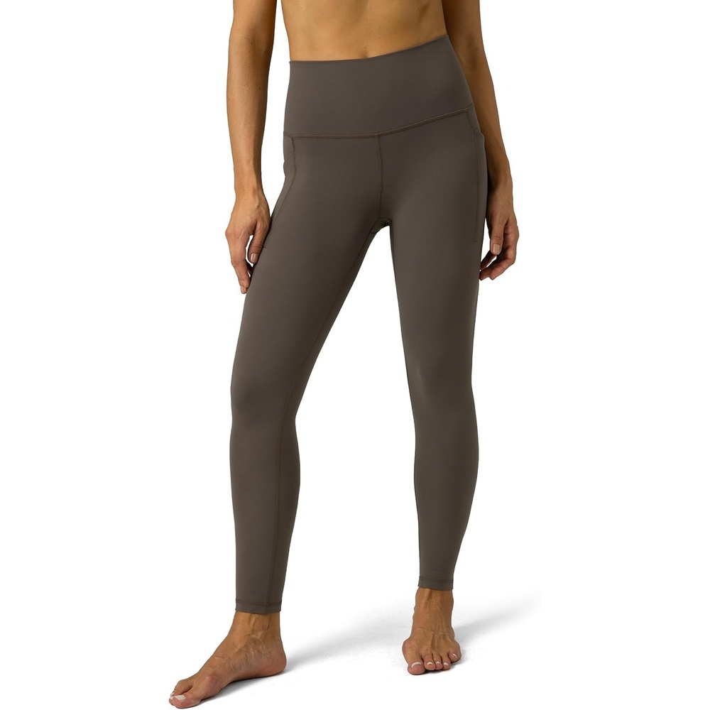 image:imageColorfulkoala Womens Dreamlux High Waisted Workout Leggings 25 28 Inseam Yoga Pants with PocketsMajor Brown